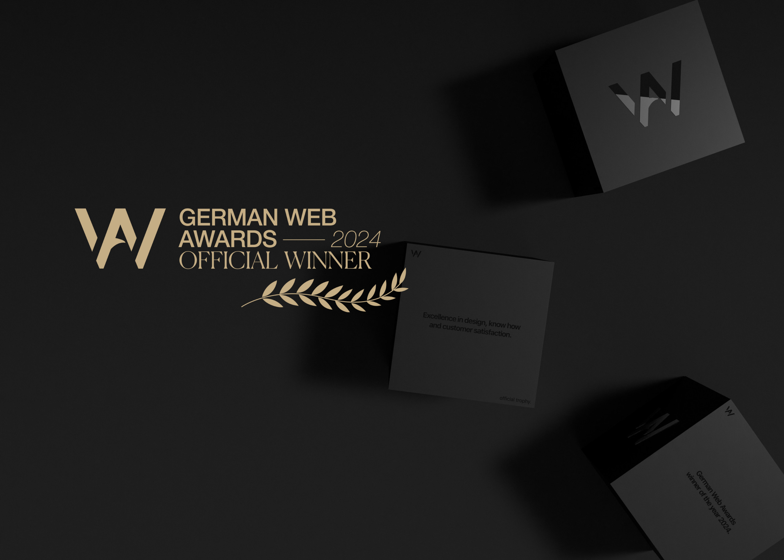 German Web NEW.EGO ist Gewinner des German Web Awards 2024