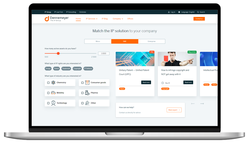 Dennemeyer Group Corporate Website Solution Finder Dennemeyer Group Corporate Website Solution Finder